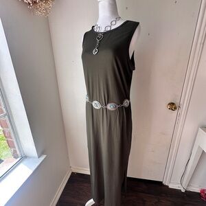 Olive Maxi Dress
